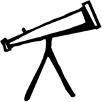 Telescope 17 Clip Art