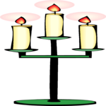 Candles 10 Clip Art