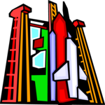 Space Shuttle 33 Clip Art