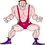 Wrestling 8 Clip Art