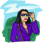 Woman with Sunglasses