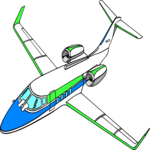 Lear Jet Clip Art