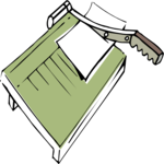 Paper Cutter 1 Clip Art