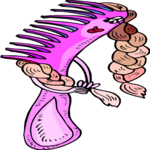 Comb 15 Clip Art