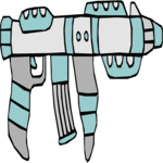 Space Gun 2 Clip Art