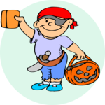 Costume - Pirate 08 Clip Art