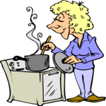 Woman Cooking 2