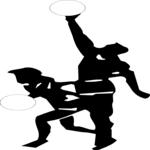 Basketball - Players 1 Clip Art