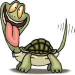 Tortoise - Eager Clip Art