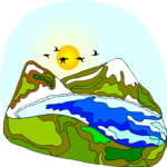 Mountains 191 Clip Art