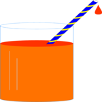 Juice - Orange 05 Clip Art