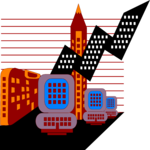 Business District Clip Art