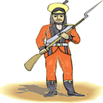 Soldier 07 Clip Art