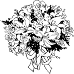Bouquet 02 Clip Art