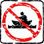 No Boating Clip Art