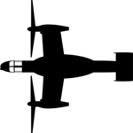 Plane Silhouette 02