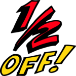 Half Off!
