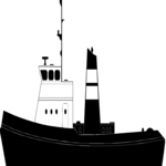 Tug Boat 1 Clip Art