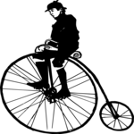 Bicycle - Antique 07 Clip Art