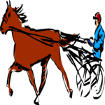 Equestrian - Racing 3 Clip Art