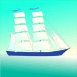 Ship 046 Clip Art