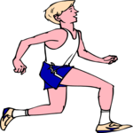 Runner 21 Clip Art