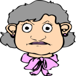 Woman - Mad Clip Art