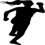 T & F - Runner 23 Clip Art