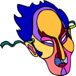 Mask 6 Clip Art