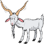 Goat - Old Clip Art