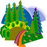 Forest 14 Clip Art