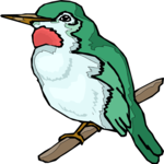 Bird Perched 37 Clip Art