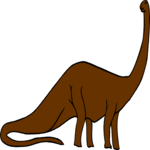 Brachiosaurus 08 Clip Art