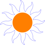 Sun 029 Clip Art