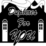 Duplexes for You Clip Art