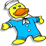 Stuffed Duck Clip Art