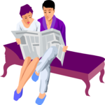 Couple Reading