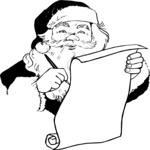 Santa with List 05