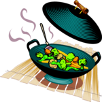 Stir Fry Clip Art