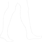 Legs Walking 1 Clip Art