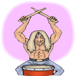 Drummer 20 Clip Art