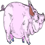 Pig 33 Clip Art