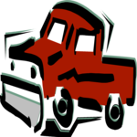 Snow Plow 1 Clip Art