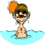 Swimmer 16 Clip Art