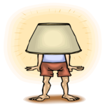 Lampshade Head