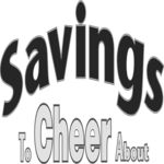 Savings to Cheer About Clip Art