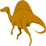 Spinosaurus 1 Clip Art