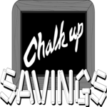 Chalk Up Savings
