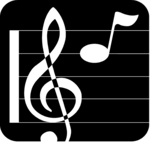 Musical Notes 13 Clip Art