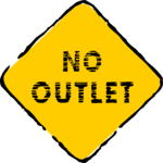 No Outlet Clip Art